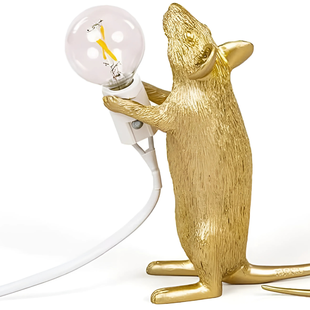 BowLift | LED Resin Mouse Table Lamp Modern Lighting
