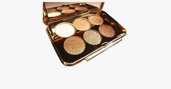 BowLift | 6 Colors Crushed Shine Palette