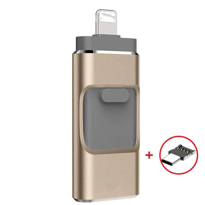 BowLift | DataFlex 4-in-1 Memory Stick – USB Storage for Phone, Tablet and PC