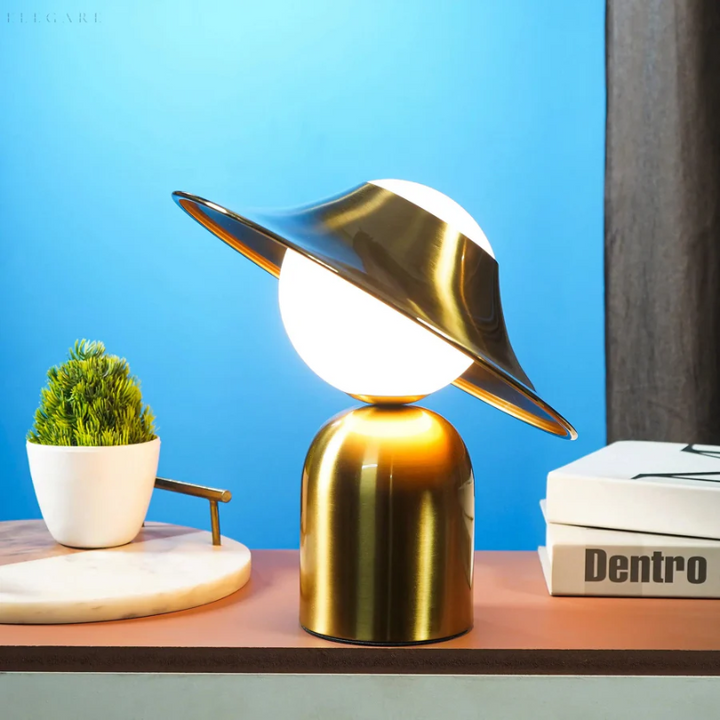BowLift | GoldAura Metal Table Lamp - Luxurious Design