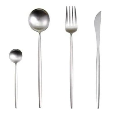 BowLift | Golden & Silver 24-Piece Cutlery Set for Luxury Dining