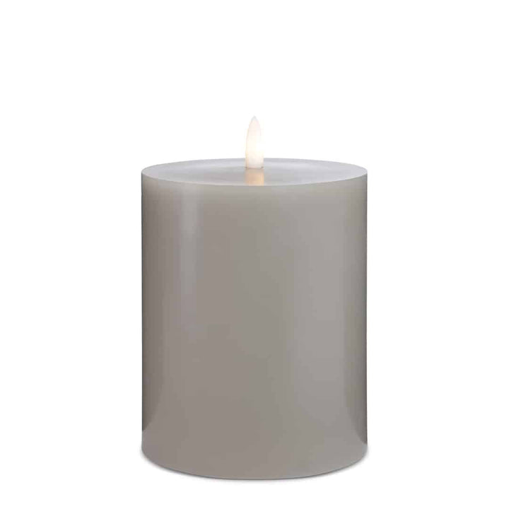 LED candle (1 piece) with realistic 3D flame 10 x 15 cm | Bowlift
