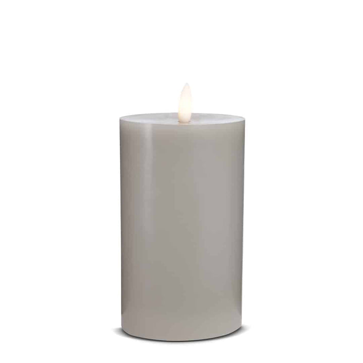 LED Candle (1 piece) with realistic 3D flame 7.5 x 15 cm | Bowlift