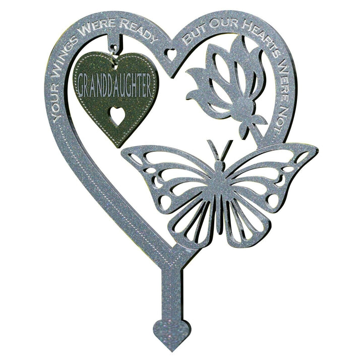 Memorial Gift Butterfly Ornament - Garden Memorial Plaque | Bowlift
