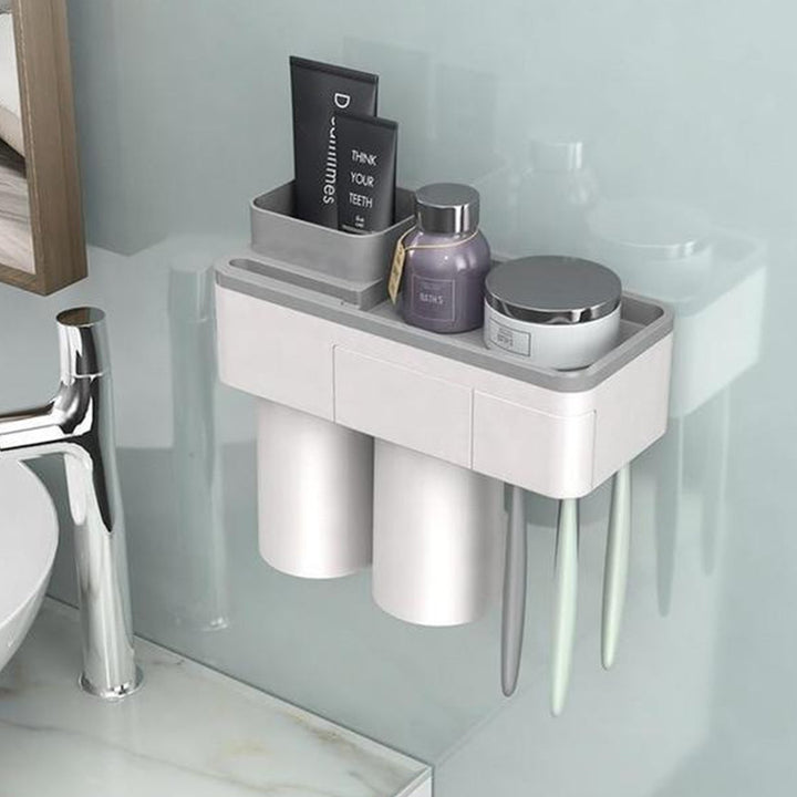 BowLift | Drill-free Toiletry Storage Set
