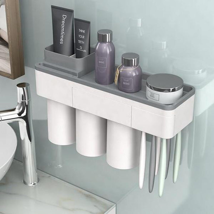 BowLift | Drill-free Toiletry Storage Set