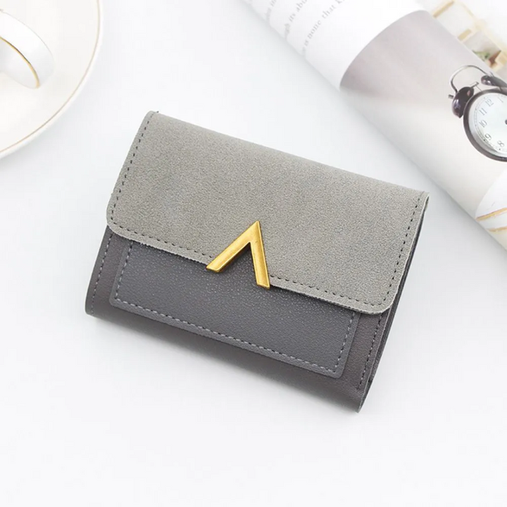 Compact Leather Wallet for Women Bowlift