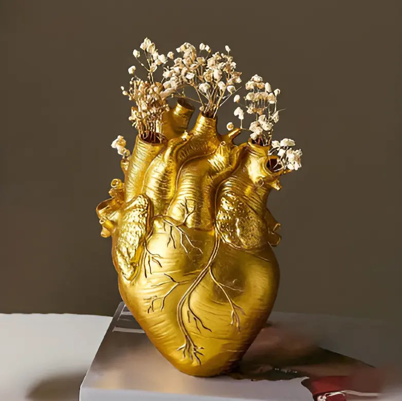 BowLift | Heart vase Amoura | Greek-inspired design | High-quality synthetic resin | Available in many colors