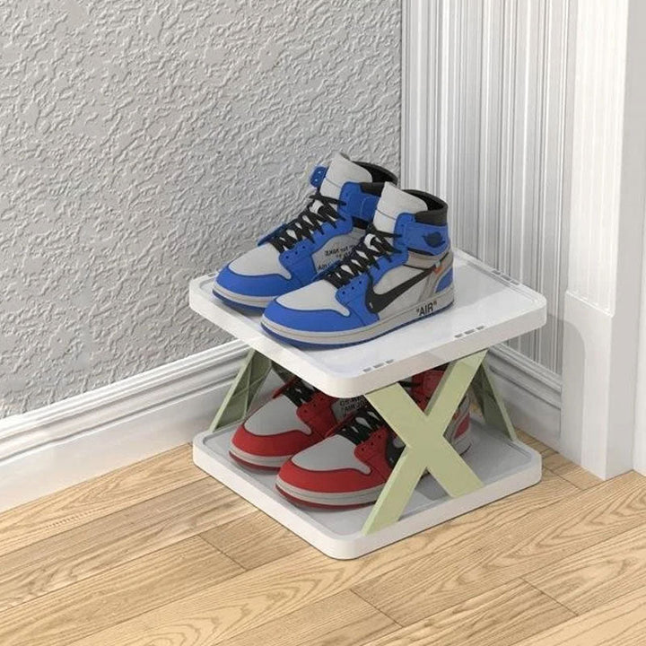 BowLift | Modern multi-tier shoe rack