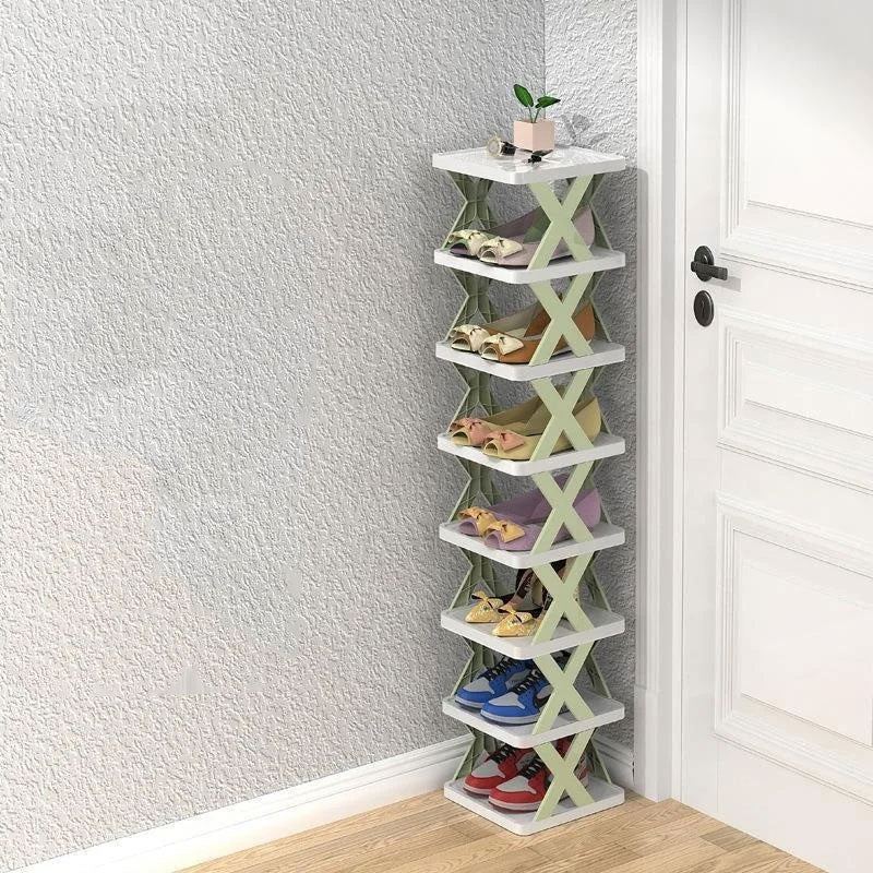 BowLift | Modern multi-tier shoe rack