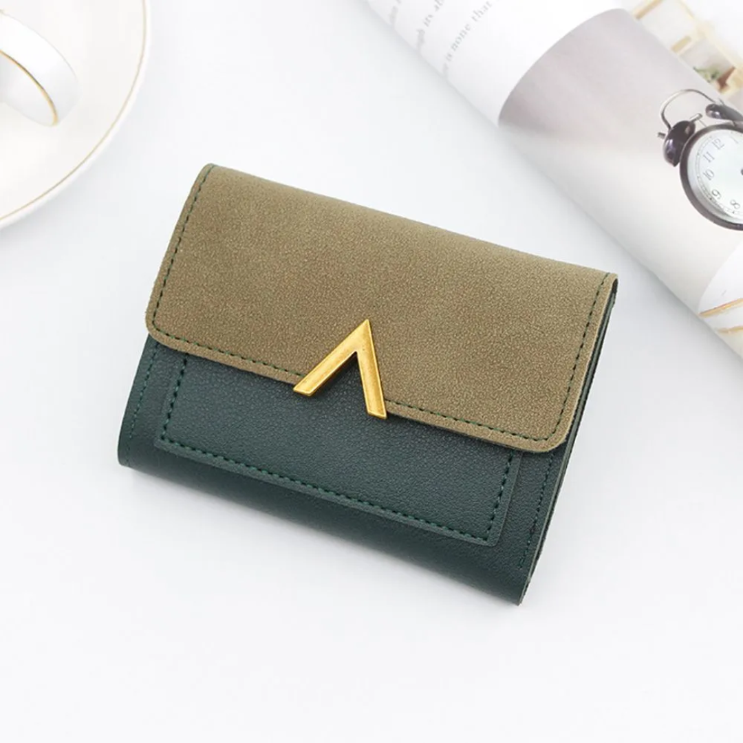 Compact Leather Wallet for Women Bowlift