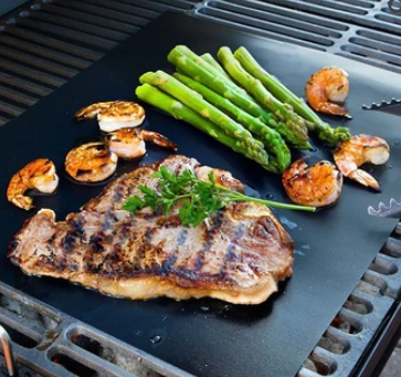 BowLift | Reusable Non-Stick BBQ Grill Mat for Outdoor Cooking