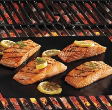 BowLift | Reusable Non-Stick BBQ Grill Mat for Outdoor Cooking