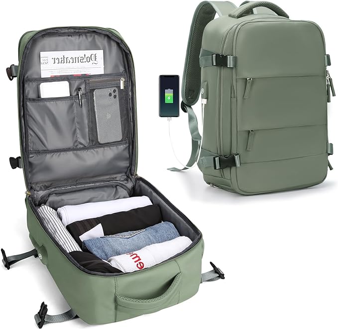 BowLift | Durable Backpack for Trips with USB Charging Port