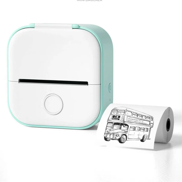 BowLift | Mini Wireless Pocket Printer – Portable Bluetooth Thermal Printer for Photos, Labels & Notes