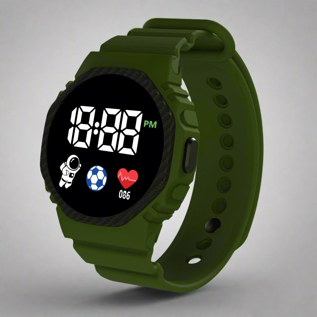 Kids Watch Adventure LED – Waterproof Educational Watch for Children | Bowlift