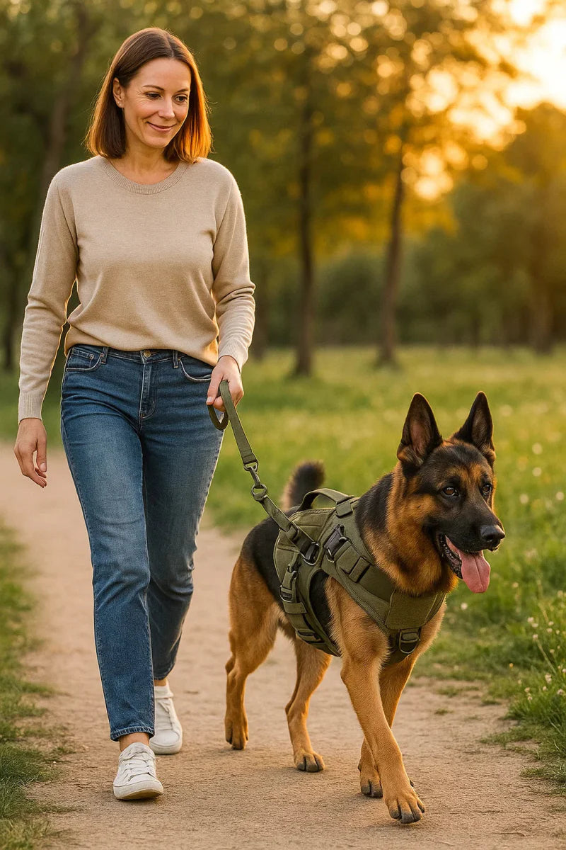 BowLift | Guardian K9 – Adjustable Dog Training Harness with Control Handle