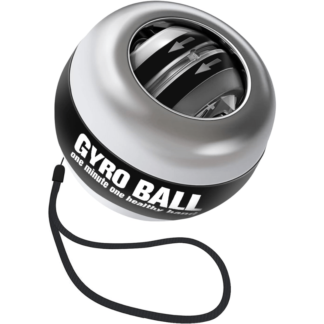 BowLift | Gyropower Self-Starting Forearm Trainer – Gyroscopic Hand Exerciser for Grip Strength and Wrist Training