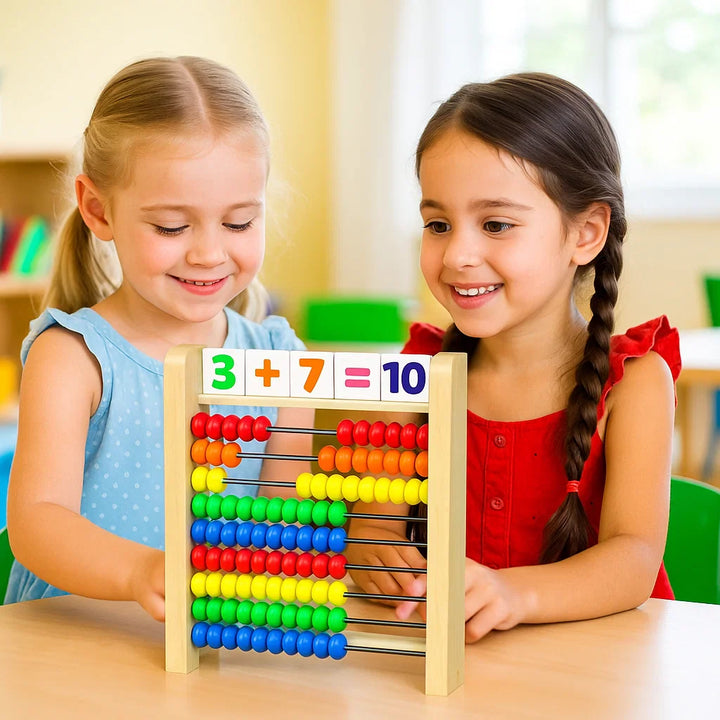 BowLift | Wooden Counting Frame for Learning to Count and Calculate