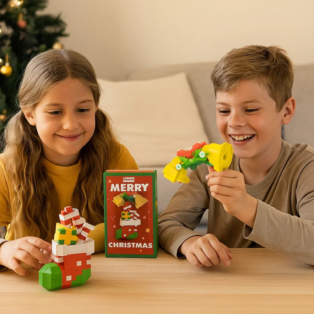 BowLift | Creative Building Block Christmas Figures - Fun for the Whole Family