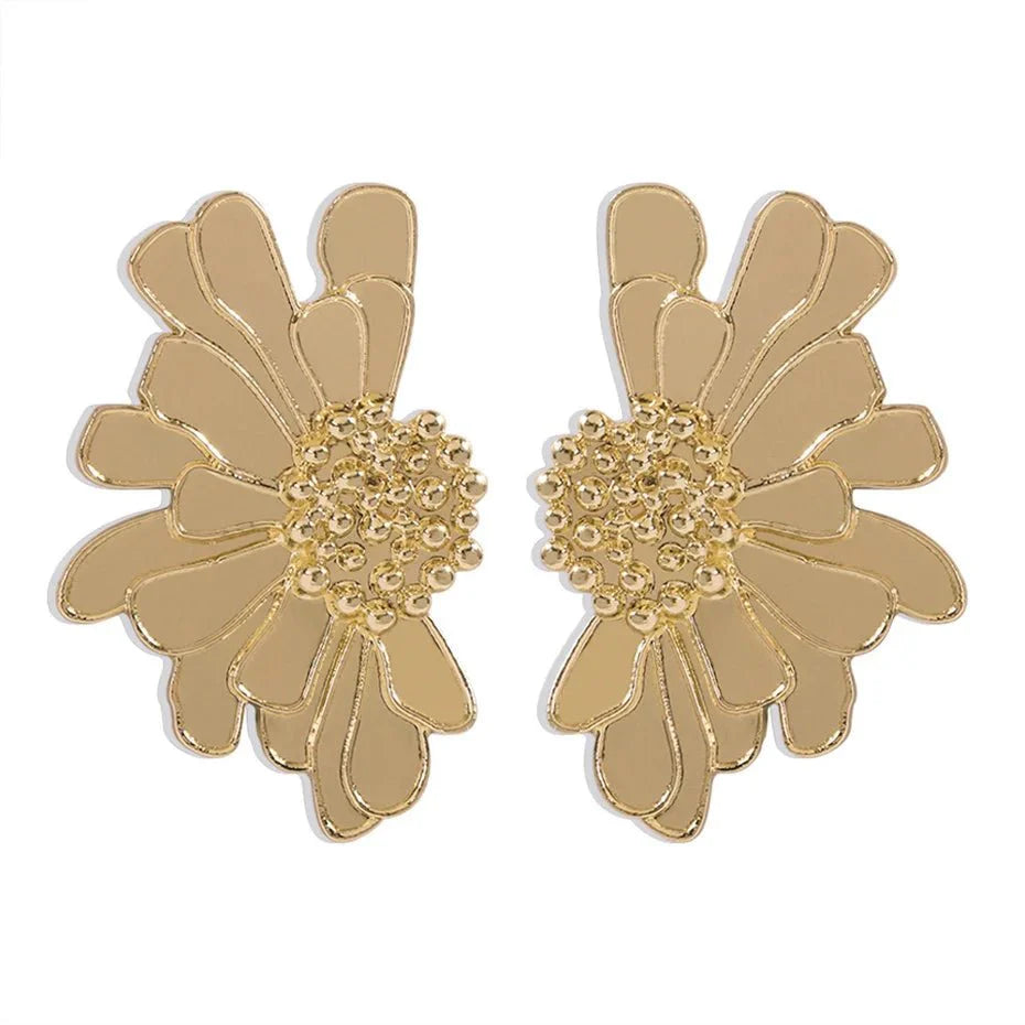 BowLift | Half Flower Enamel Earrings