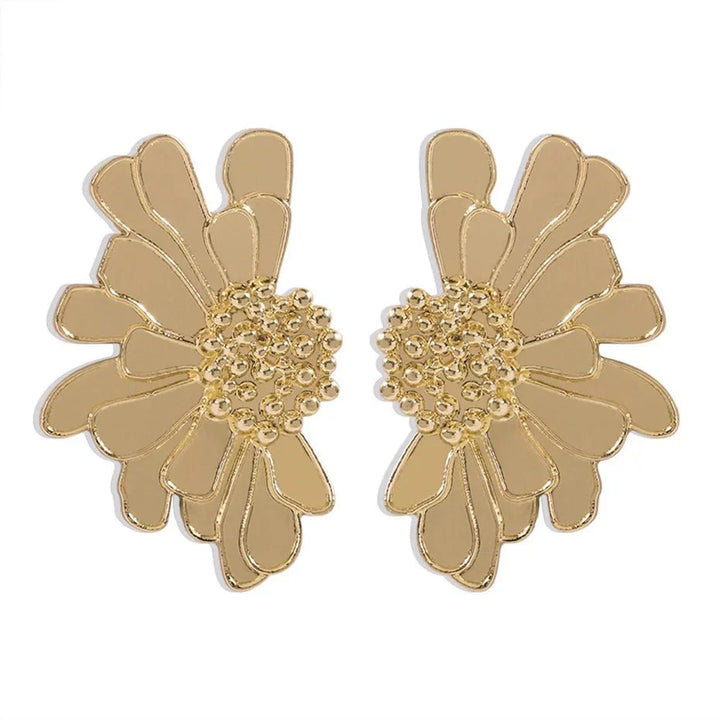 BowLift | Half Flower Enamel Earrings