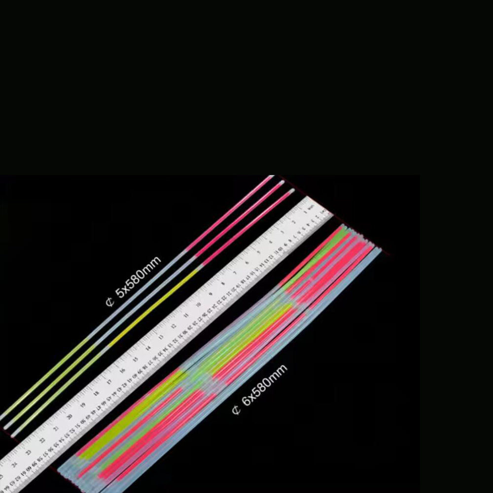 Glow Necklace Tri-color (50 pieces), 5 x 580 mm | Bowlift