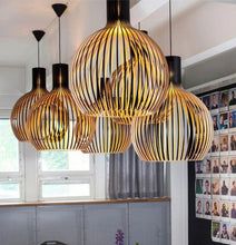 BowLift | Handcrafted Wooden Pendant Light - RustikAura