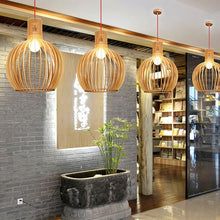 BowLift | Handcrafted Wooden Pendant Light - RustikAura