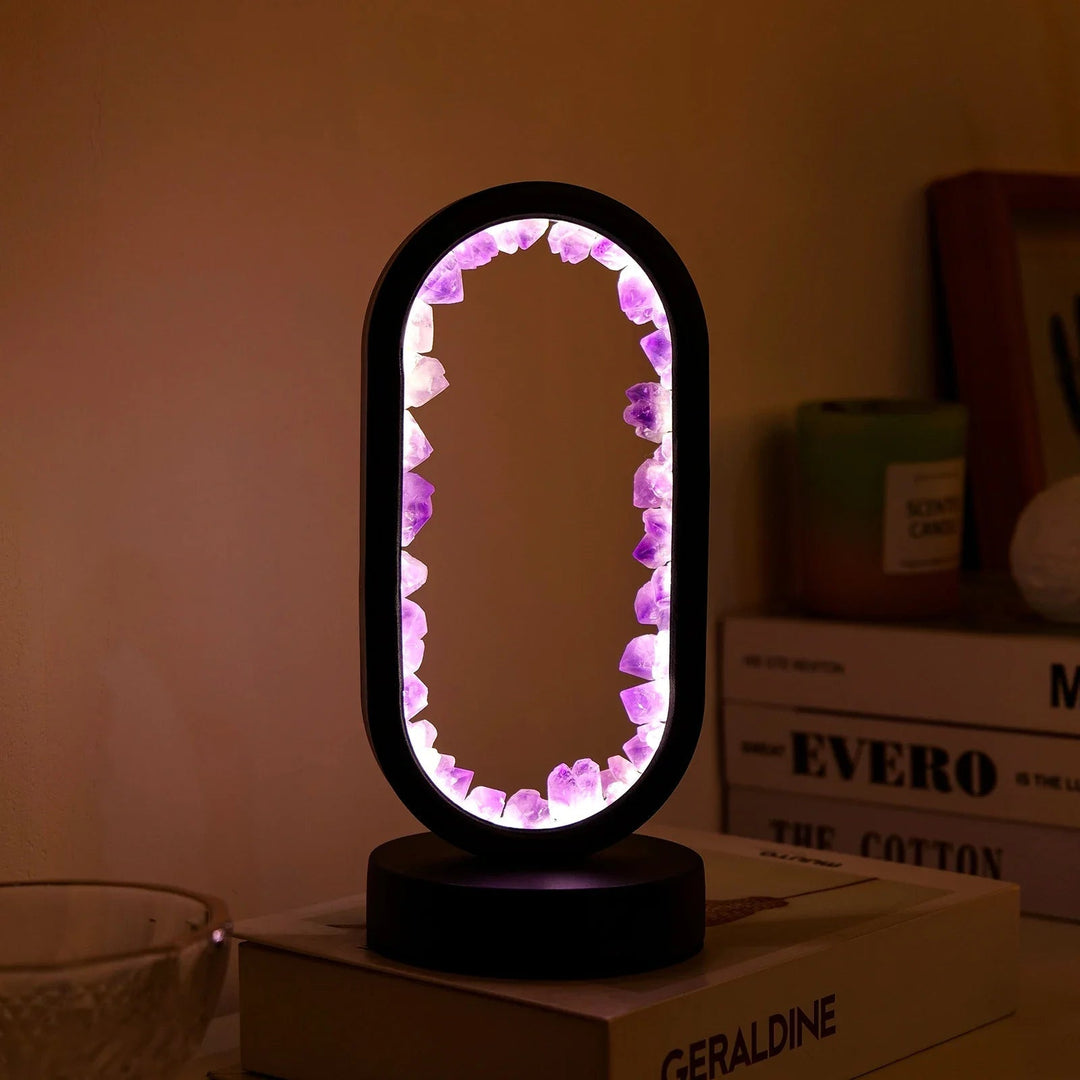 BowLift | Handmade Amethyst Lamp - Serenith