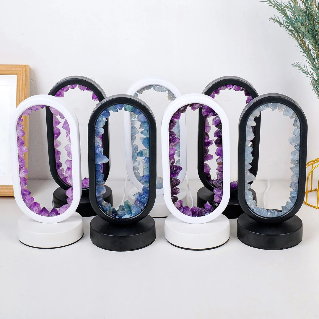 BowLift | Handmade Amethyst Lamp - Serenith