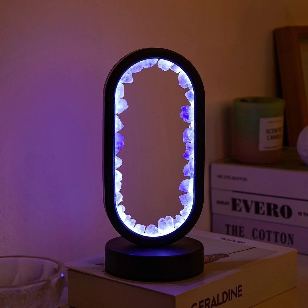 BowLift | Handmade Amethyst Lamp - Serenith