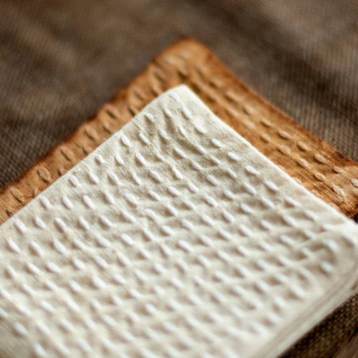 Handmade Cotton Linen Dishcloth Japanese Style Table Napkins Towel | Bowlift