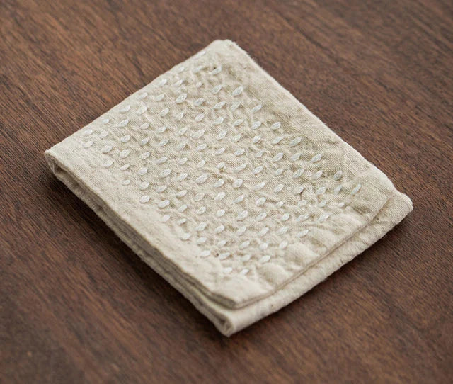 Handmade Cotton Linen Dishcloth Japanese Style Table Napkins Towel | Bowlift