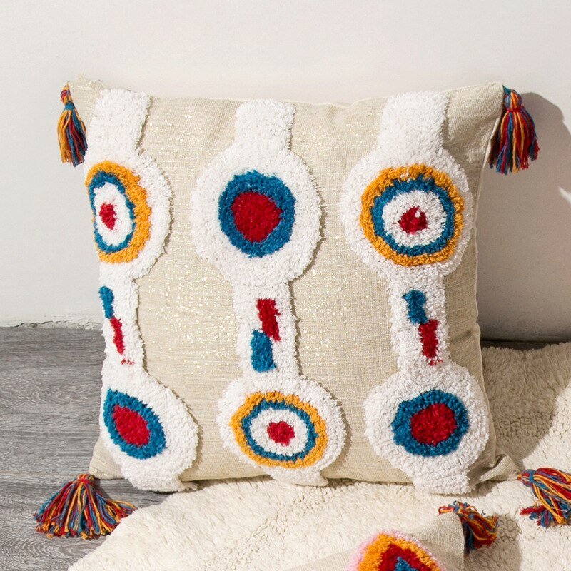 BowLift | Handcrafted Moroccan Boho Style Cushion Cover
