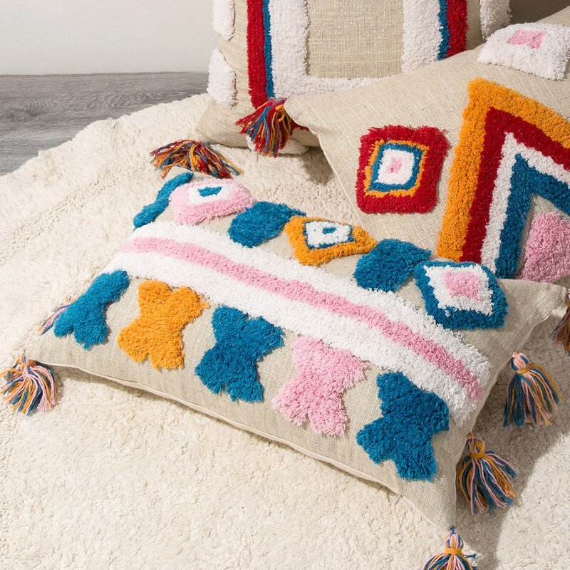 BowLift | Handcrafted Moroccan Boho Style Cushion Cover