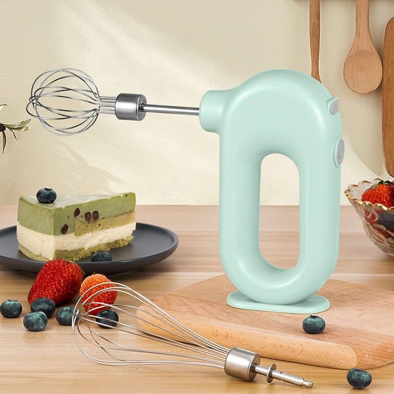 BowLift | Portable 4-Speed Cordless Hand Mixer