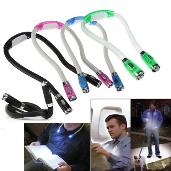 BowLift | Reading Light Flexible LED Neck Lamp