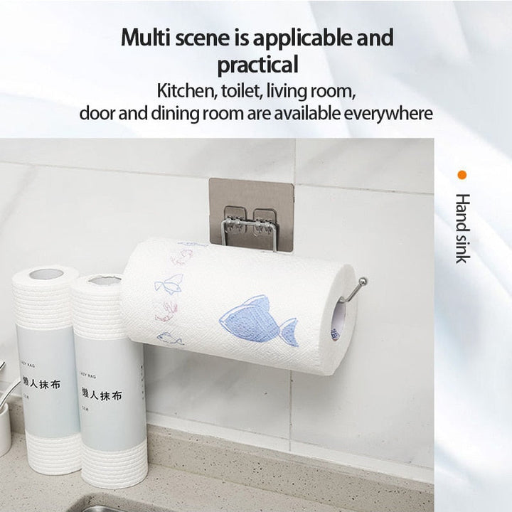 Hanging Toilet Paper Holder Roll Paper Holder Bathroom Towel Rack | Bowlift