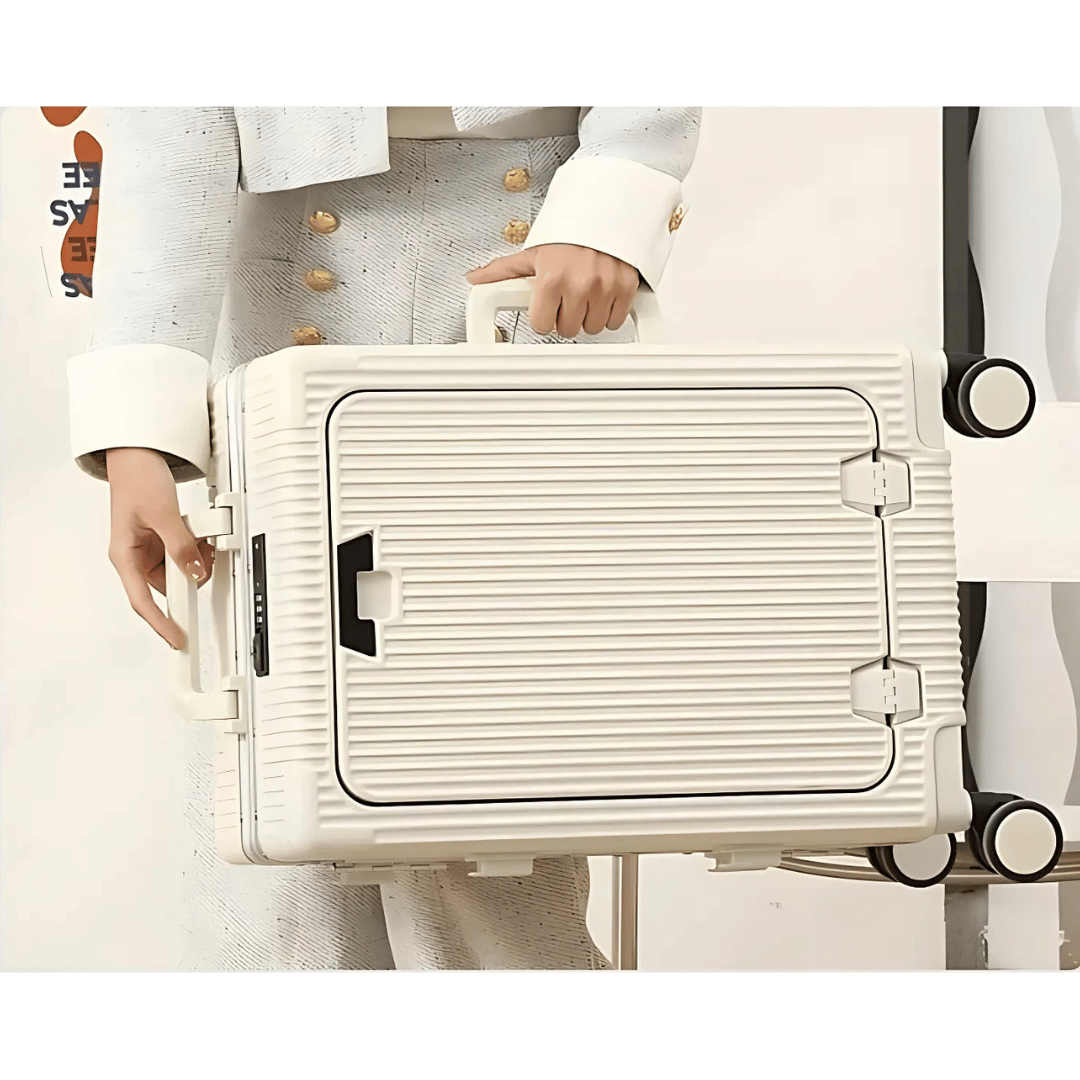 Hard-shell hand luggage suitcase – Manhattan Pro | Bowlift