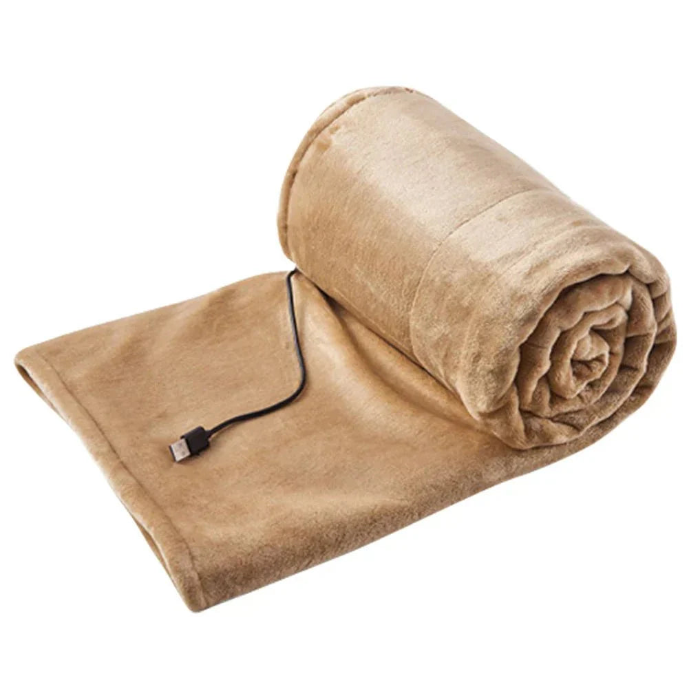 BowLift | Heatease USB Heating Blanket – Portable 3-Level Heated Throw for Home, Office, and Travel Comfort