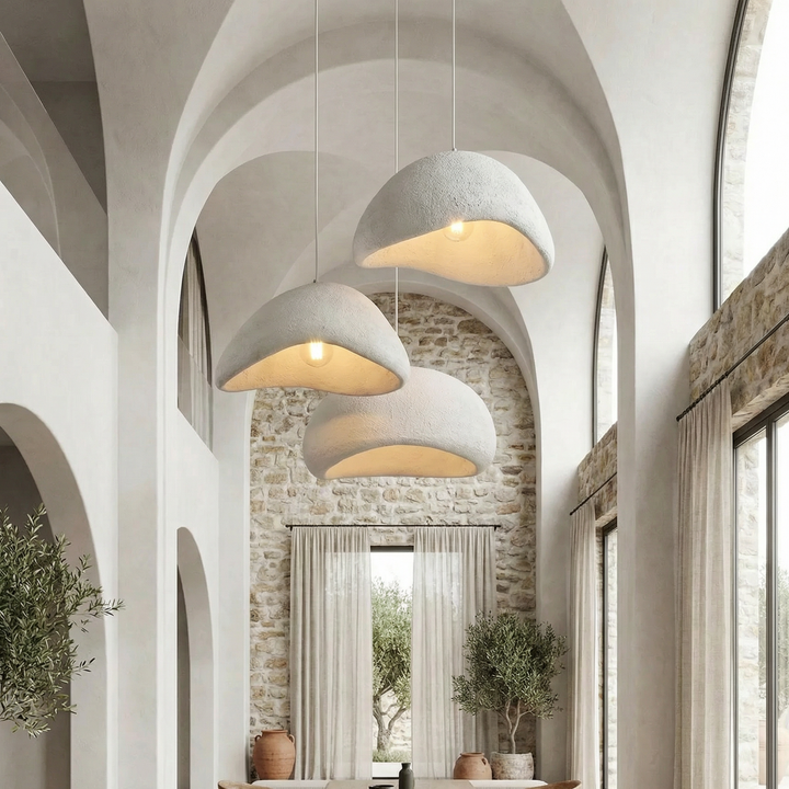 Wabi Sabi Pendant Light Bowlift