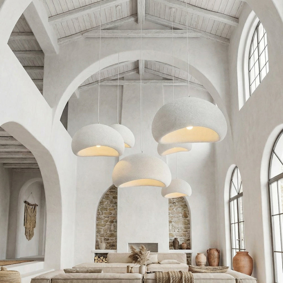 Wabi Sabi Pendant Light Bowlift
