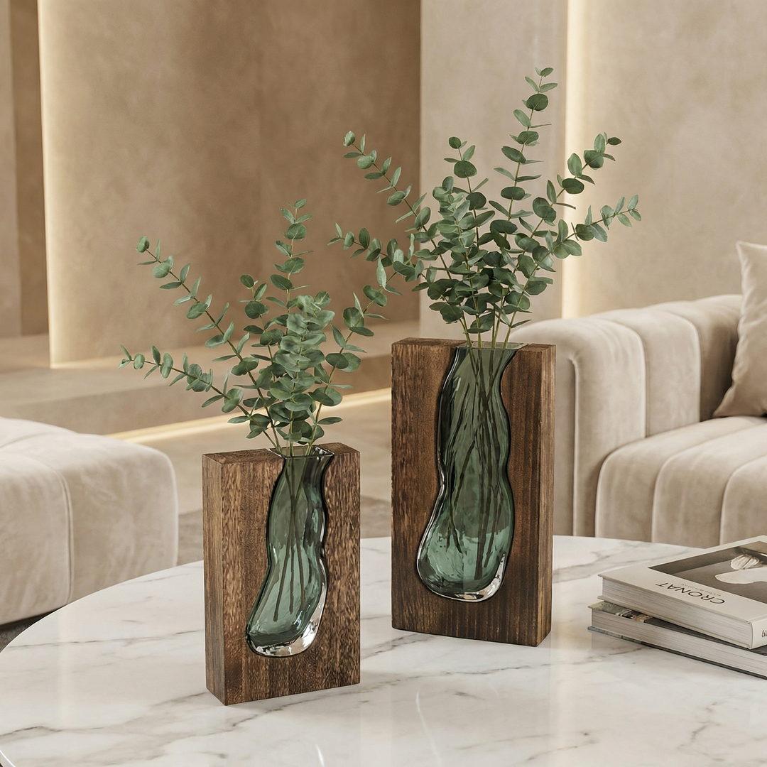 Nordic Live Edge Vase Bowlift