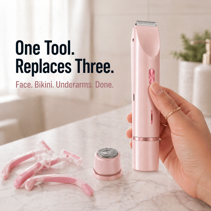 RadianceGlide 2-in-1 Women's Razor Face & Body | Bowlift