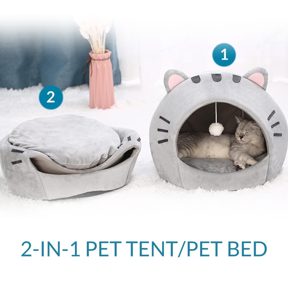 Hideaway • Cave Cat Bed - Cave Cat Bed - BowLift