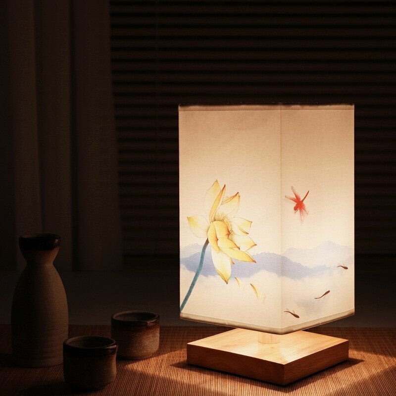 BowLift | HikariGlow Japanese-Scandinavian Table Lamp