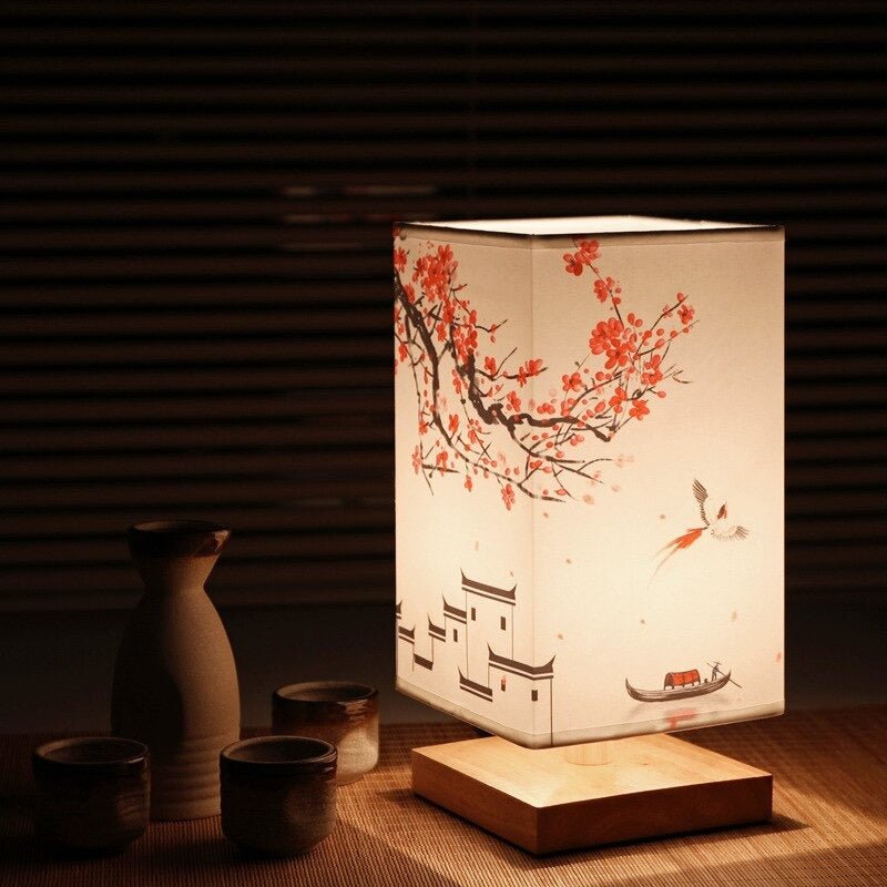 BowLift | HikariGlow Japanese-Scandinavian Table Lamp