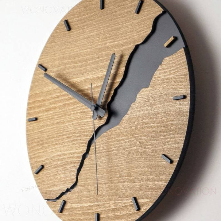 BowLift | Luxury Wooden Wall Clock – Nuvoro