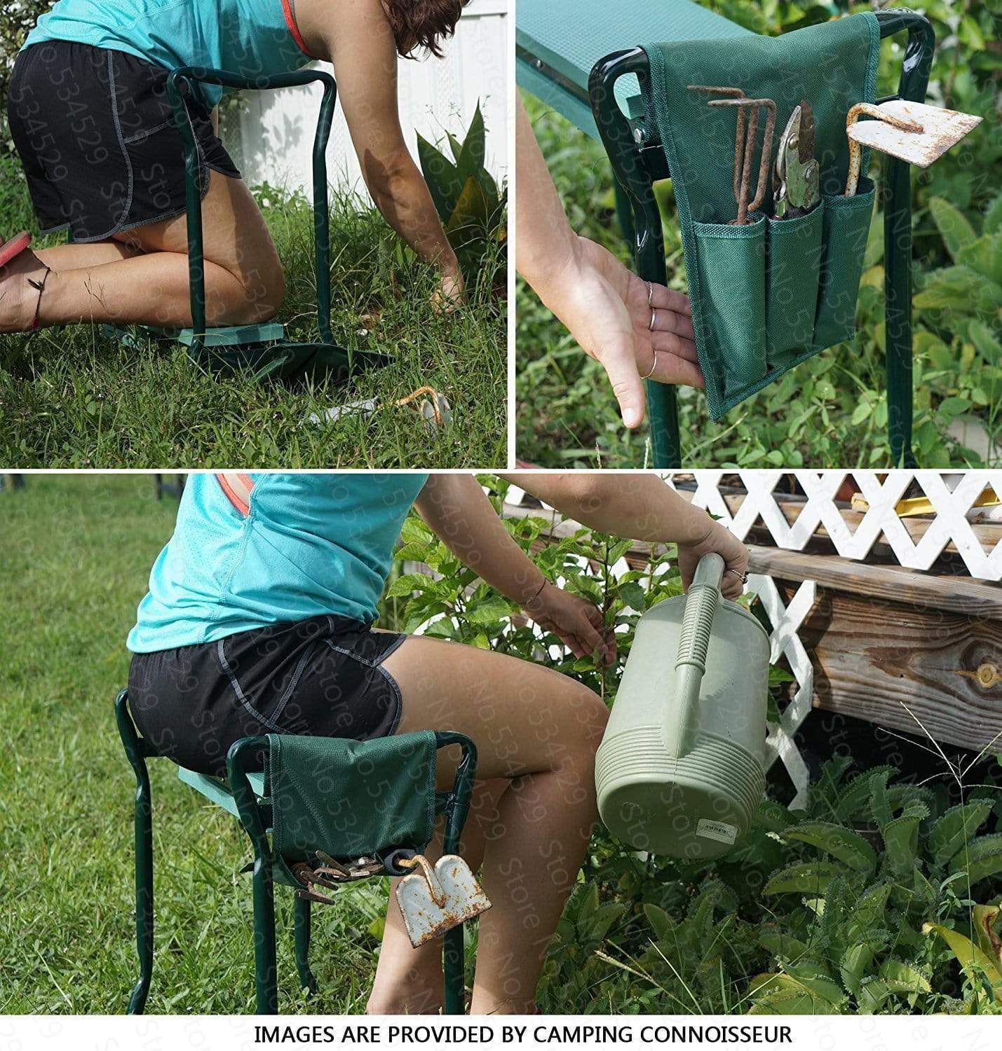 BowLift | Gardener's bench - Folding ergonomic kneeling bench